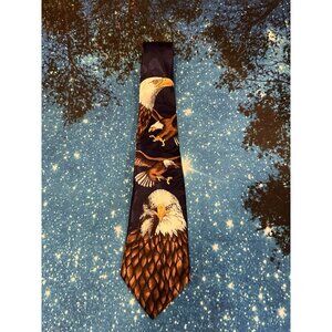 Vintage Steven‎ Harris Eagle Tie